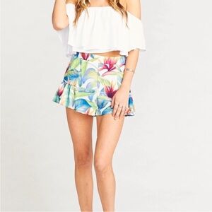 Show‎ Me Your Mumu Skippy Shorts in Palm Flings